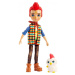 Enchantimals panenka se zvířátkem redward rooster a cluck, mattel gjx39