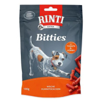 Pochoutka RINTI Extra Bitties kuře + rajče + dýně 100 g