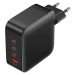 Nabíječka Vention, Wall charger, FEIB0-EU, 3xUSB-C, USB-A, 140W/140W/30W/18W, GaN (black)