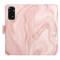 iSaprio flip pouzdro RoseGold Marble pro Xiaomi Redmi Note 11 / Note 11S