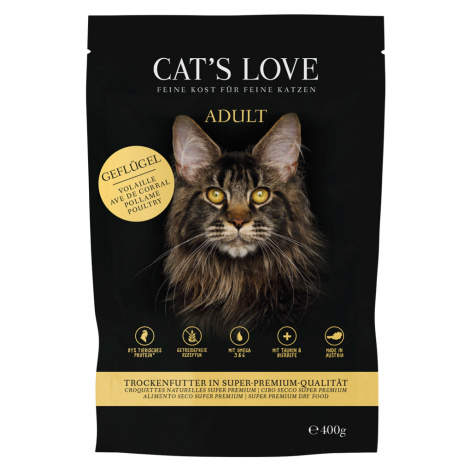 Cat's Love Adult s drůbežím - 400 g