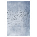 Ilustrace Moving On Blue, Kubistika, 26.7x40 cm