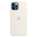 Apple silikonový kryt s MagSafe na iPhone 12 a iPhone 12 Pro bílý
