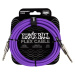 Ernie Ball Flex Instrument Cable 10'  Purple