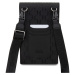 Karl Lagerfeld Saffiano Monogram Wallet Bag Ikonik NFT pouzdro černý