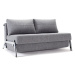 INNOVATION - Rozkládací sedačka CUBED CHROME SOFA 140-200