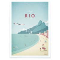 Plakát Travelposter Rio, 50 x 70 cm