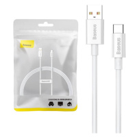 Kabel USB na USB-C Baseus Superior 100W 1m (bílý)