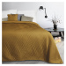 Přehoz na sedačku - pohovku - postel IRINA mustard/hořčicová 200x220 cm Mybesthome