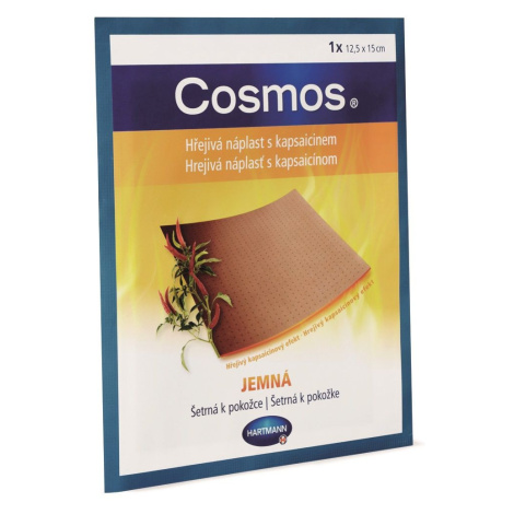 Cosmos Hřejivá náplast s kapsaicinem jemná 12,5x15 cm 1 ks