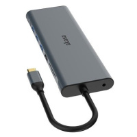 Akasa dokovací stanice USB-C 14v1, USB-C (power+data), šedá - AK-CBCA28-18BK