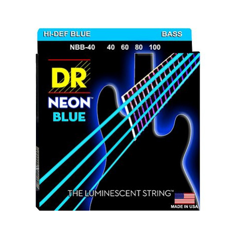 DR Strings Neon Blue NBB-40