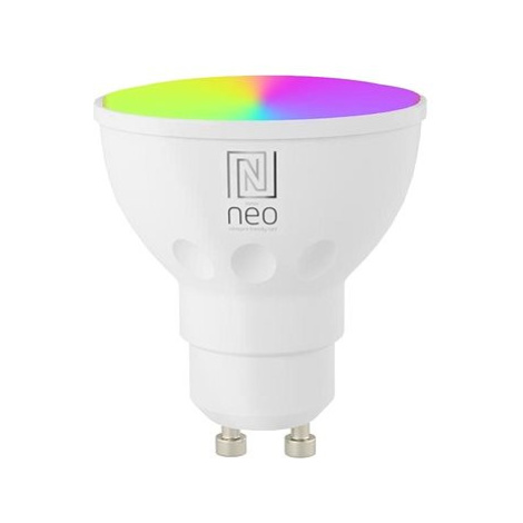 IMMAX NEO GU10 4,8W RGB+CCT, barevná a bílá, Zigbee - balení 3 ks