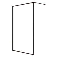 Sprchová zástěna WALK-IN Tiz 120x195 black