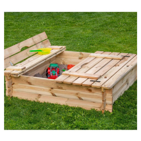 Tuindeco Sandpit 120 x 120 x 30 cm