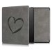 KW Mobile - Brushed Heart - KW5697202 - Pouzdro pro Amazon Kindle Oasis 2/3 - šedé