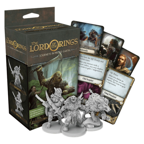 Fantasy Flight Games The Lord of the Rings: Journeys in Middle-Earth Villains of Eriador Expansi