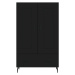 vidaXL Skříň highboard černá 69,5 x 31 x 115 cm kompozitní dřevo