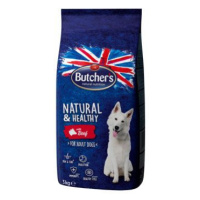 Butcher S Dog Natural&healthy dry s hovězím masem 3kg