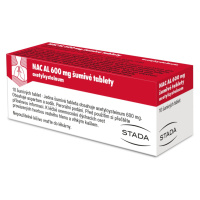 NAC AL 600 mg 10 šumivých tablet