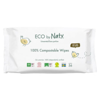 Eco Naty ECO vlhčené ubrousky Naty bez vůně - pro citlivou pokožku (56 ks)