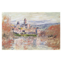 Obrazová reprodukce The Village of Vetheuil, c.1881, Claude Monet, 40 × 26.7 cm