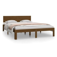 Rám postele medově hnědý masivní borovice 140 × 200 cm, 810498