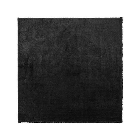 Koberec černý 200 x 200 cm Shaggy EVREN, 186359 BELIANI