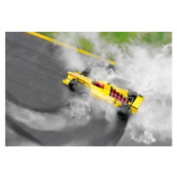 Fotografie Racecar Skidding at High Speed, David Madison, (40 x 26.7 cm)
