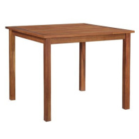 Zahradní stůl 85 x 85 x 74 cm masivní akáciové dřevo