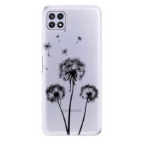 iSaprio Three Dandelions - black pro Samsung Galaxy A22 5G