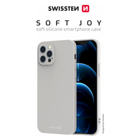 Zadní kryt Swissten Soft Joy pro Samsung Galaxy A13 5G, kamenně šedá
