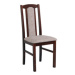Jídelní židle BOSS 7 Bílá Tkanina 24B