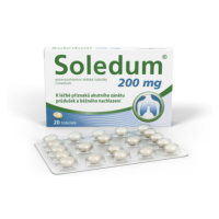 SOLEDUM 200MG enterosolventní měkké tobolky 20