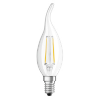 LED žárovka LED E14 BA35 CL 4W = 40W 470lm 2700K Teplá 300° Filament OSRAM SUPERSTAR Stmívatelná