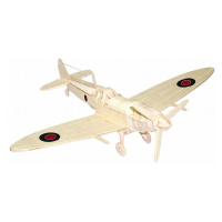 Woodcraft construction kit Woodcraft Dřevěné 3D puzzle spitfire