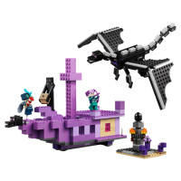 LEGO LEGO® Minecraft® 21264 Drak z Enderu a loď z Endu