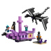 LEGO LEGO® Minecraft® 21264 Drak z Enderu a loď z Endu