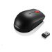 LENOVO myš bezdrátová Essential Compact Wireless Mouse - 1000 DPI, Optical, USB, 3 tlačítka, čer