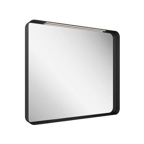 RAVAK zrcadlo Strip 800 x 700 černé s osvětlením