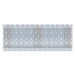 Dekorační vitrážová žakárová záclona HAREM 30 bílá 300x30 cm (cena za spodní díl) MyBestHome