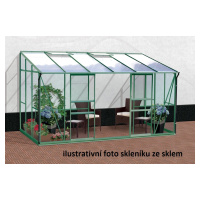 Polykarbonátový skleník VITAVIA IDA 7800, PC 6 mm, zelený LG1132