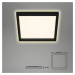 Briloner LED stropní světlo 7362, 29 x 29 cm, černá