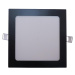 PANEL LED SQUARE 18W 4200K ČTVEREC ČERNÝ