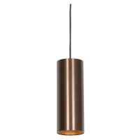 Designová závěsná lampa tmavě bronzová - Tubo