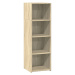 vidaXL Skříň highboard dub sonoma 40 x 41 x 124 cm kompozitní dřevo