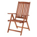Polohovací zahradní židle FANO akáciové dřevo