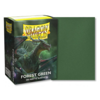 Obaly na karty Dragon Shield Protector - Matte Forest Green - 100ks