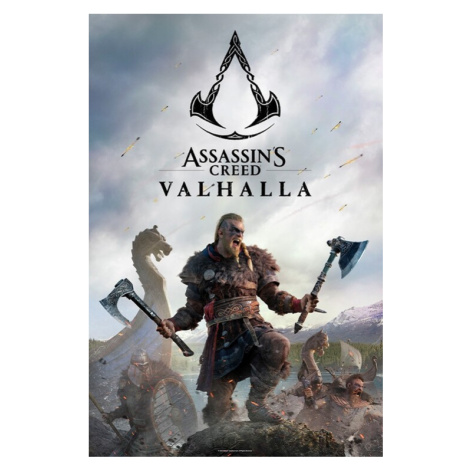 Plakát, Obraz - Assassin's Creed: Valhalla - Raid, 61x91.5 cm ABY STYLE
