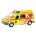 Kids Globe Traffic Ambulance CZ 14cm kov